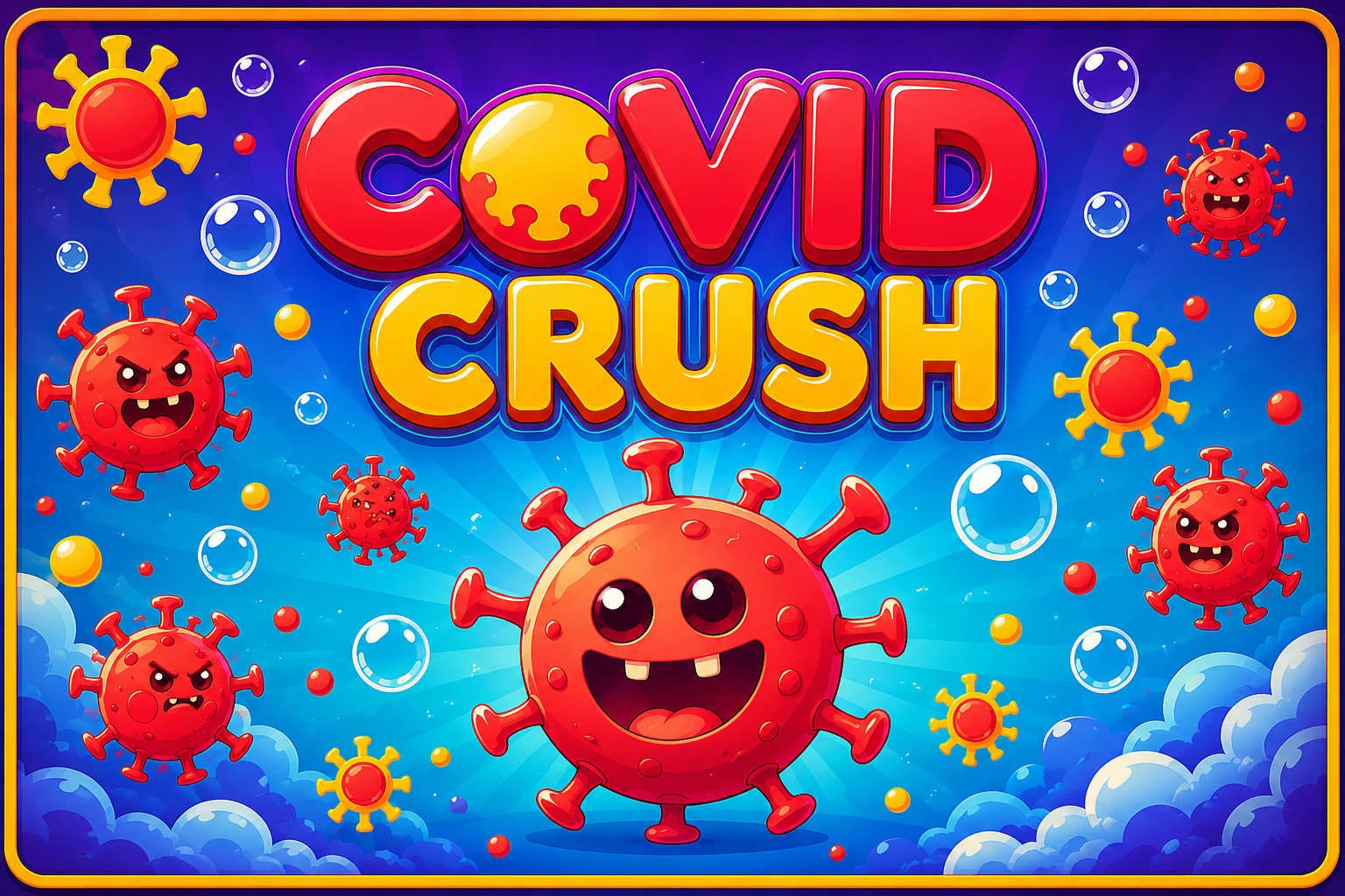 COVID CRUSH arcade game preview