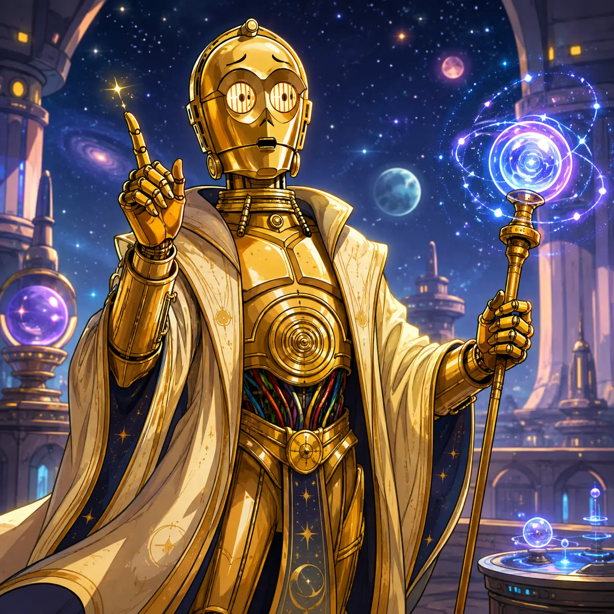 C-3PO Pedant / Force Master