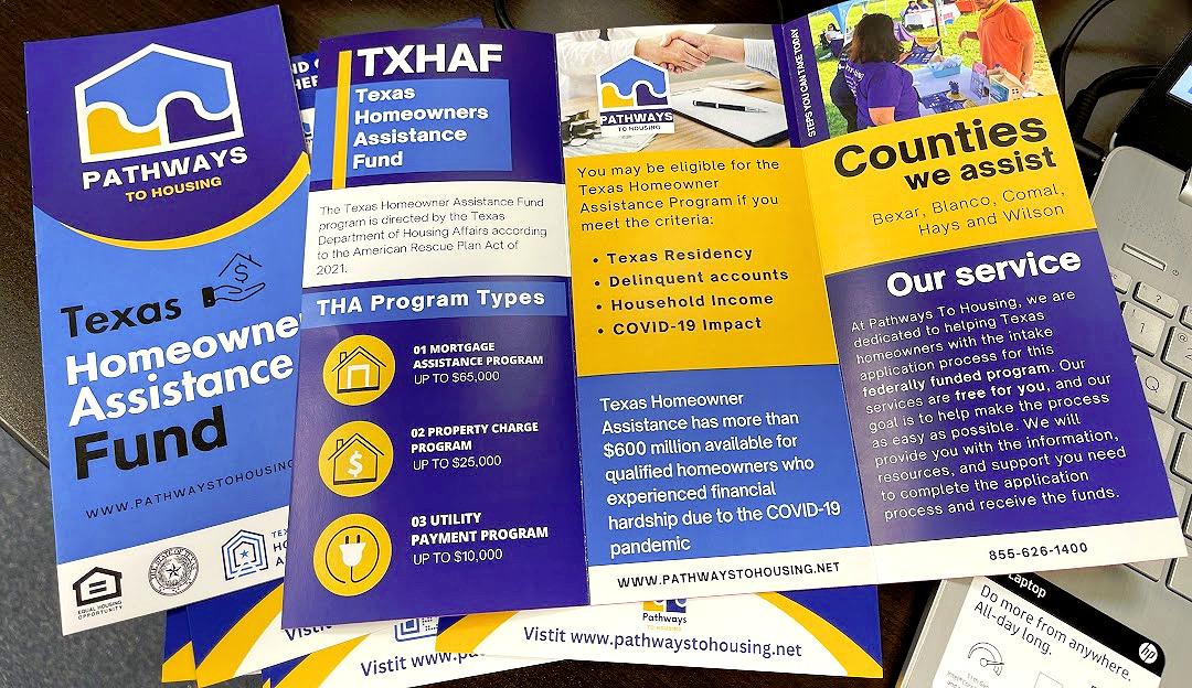 Pathways to Housing tri-fold brochure