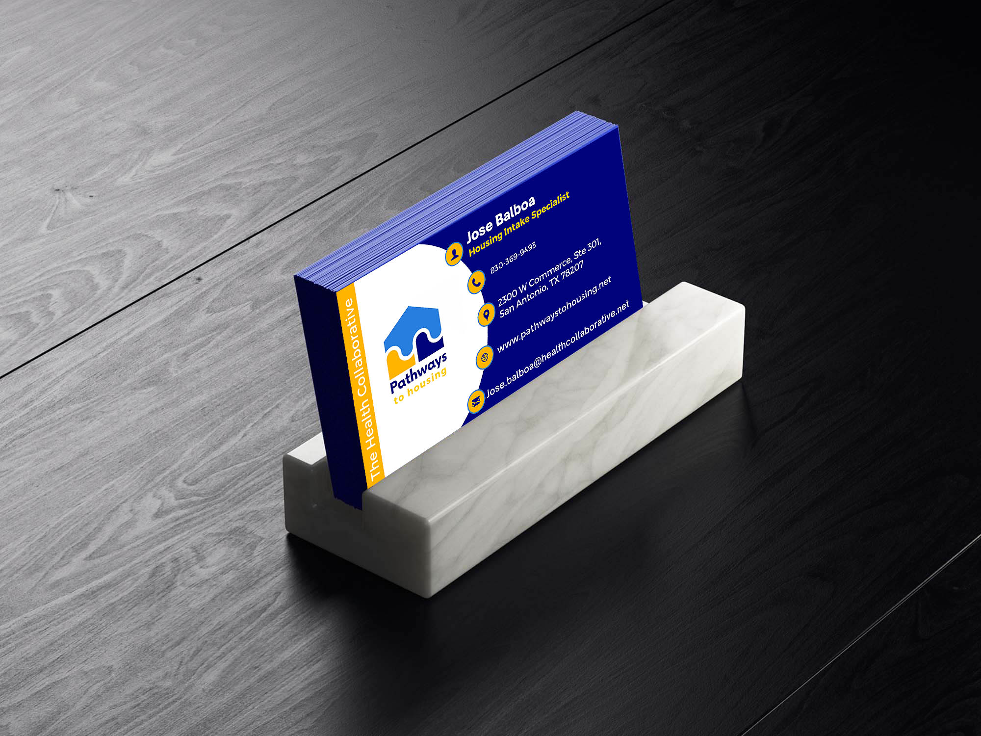 Pathways to Housing business cards